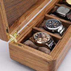 Wooden Watch Box (5 Slots)