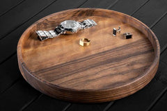 Walnut Ottoman Tray