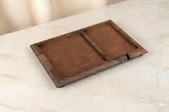 Wooden Valet Tray, Walnut Catch All Tray