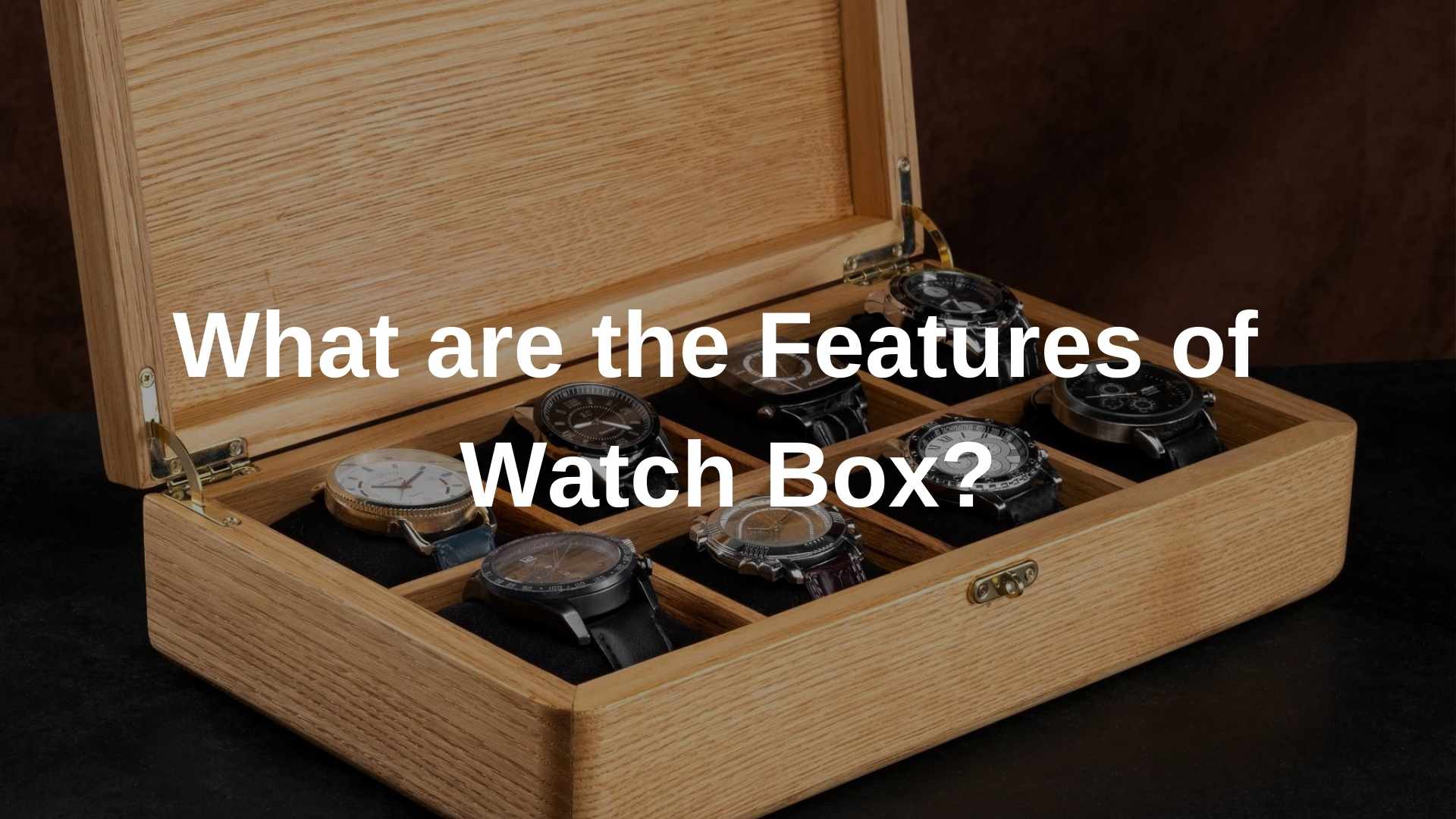 What are the Features of Watch Box? – WATCHANDBOX
