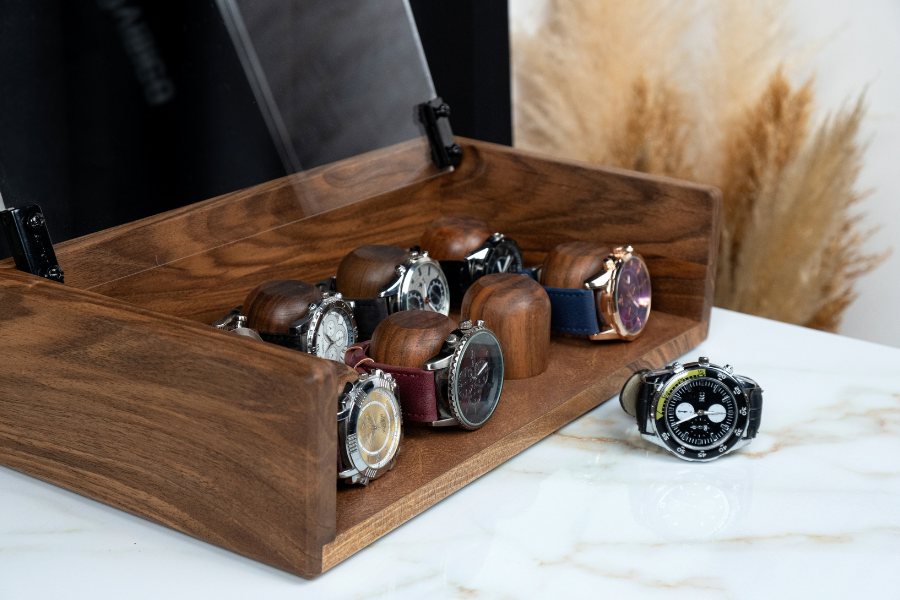 Walnut Watch Box (for 8 watches)