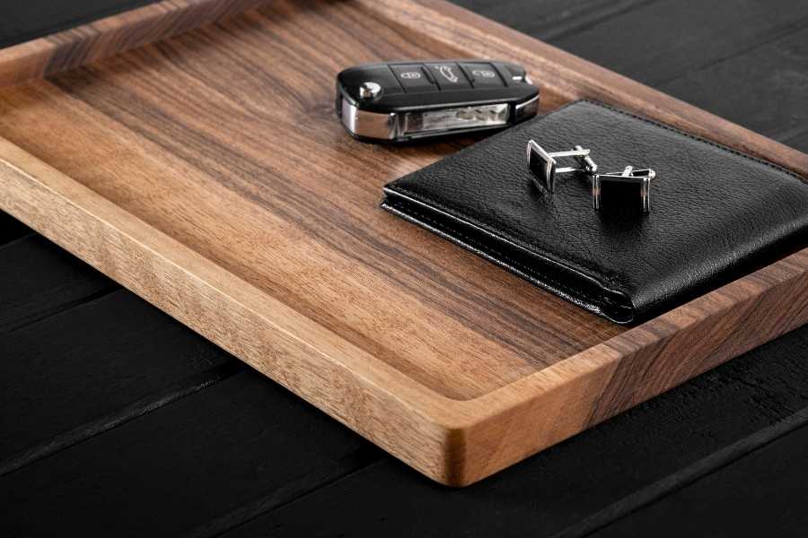 Wood Valet Tray