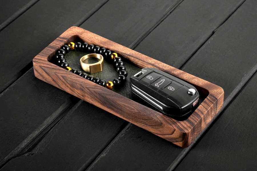 Wooden Pen Tray