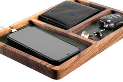 Wood Valet Tray for Men