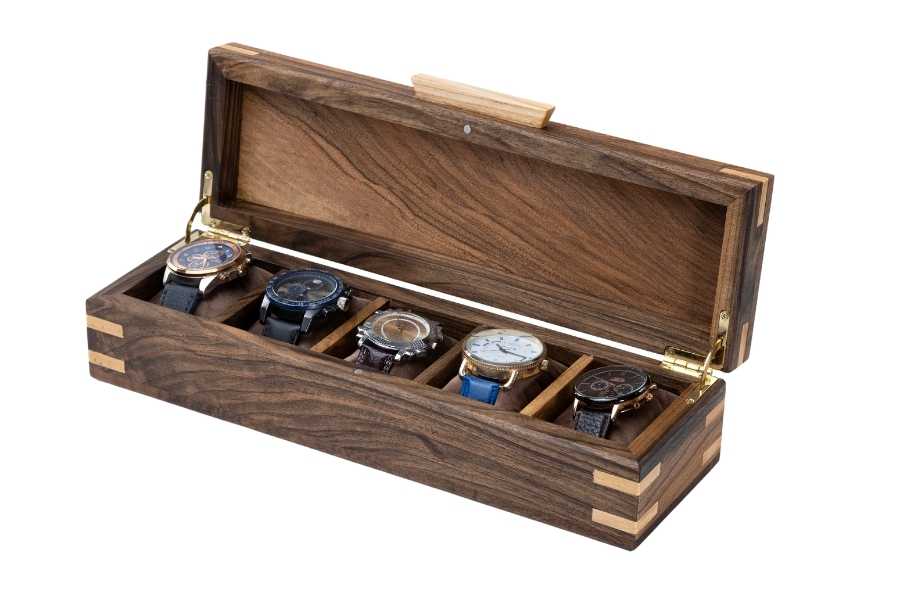 Custom Watch Box (5 Slots)