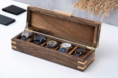 Custom Watch Box (5 Slots)