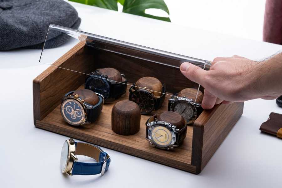 Walnut Watch Box for Men