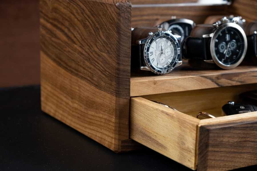 Watch Box with Drawer (6 or 8 Slots)