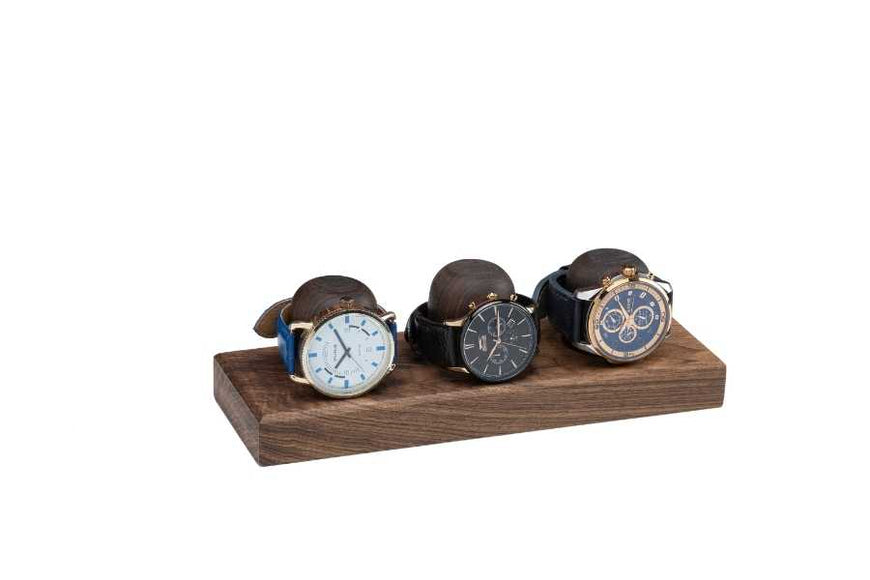 Walnut Handmade Watch Stand – WATCHANDBOX