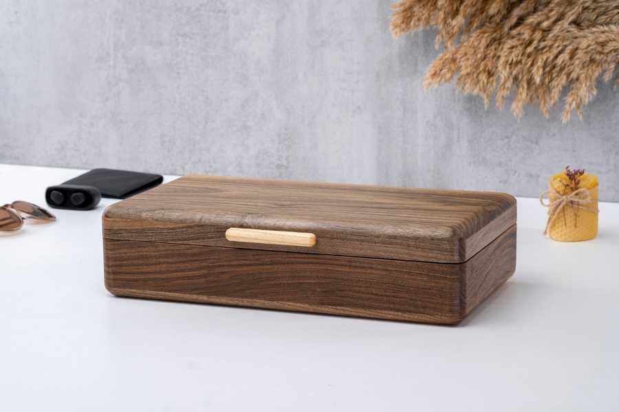 Wood Watch Box for Men (8-10 Slots)